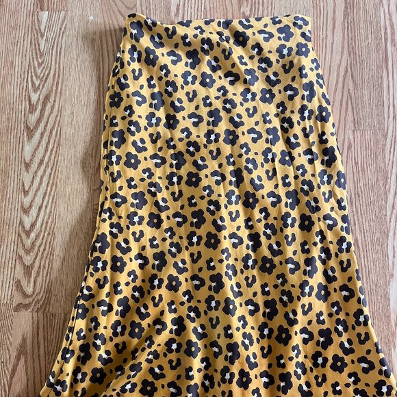 Leopard print Midi Skirt - Picture 1 of 2